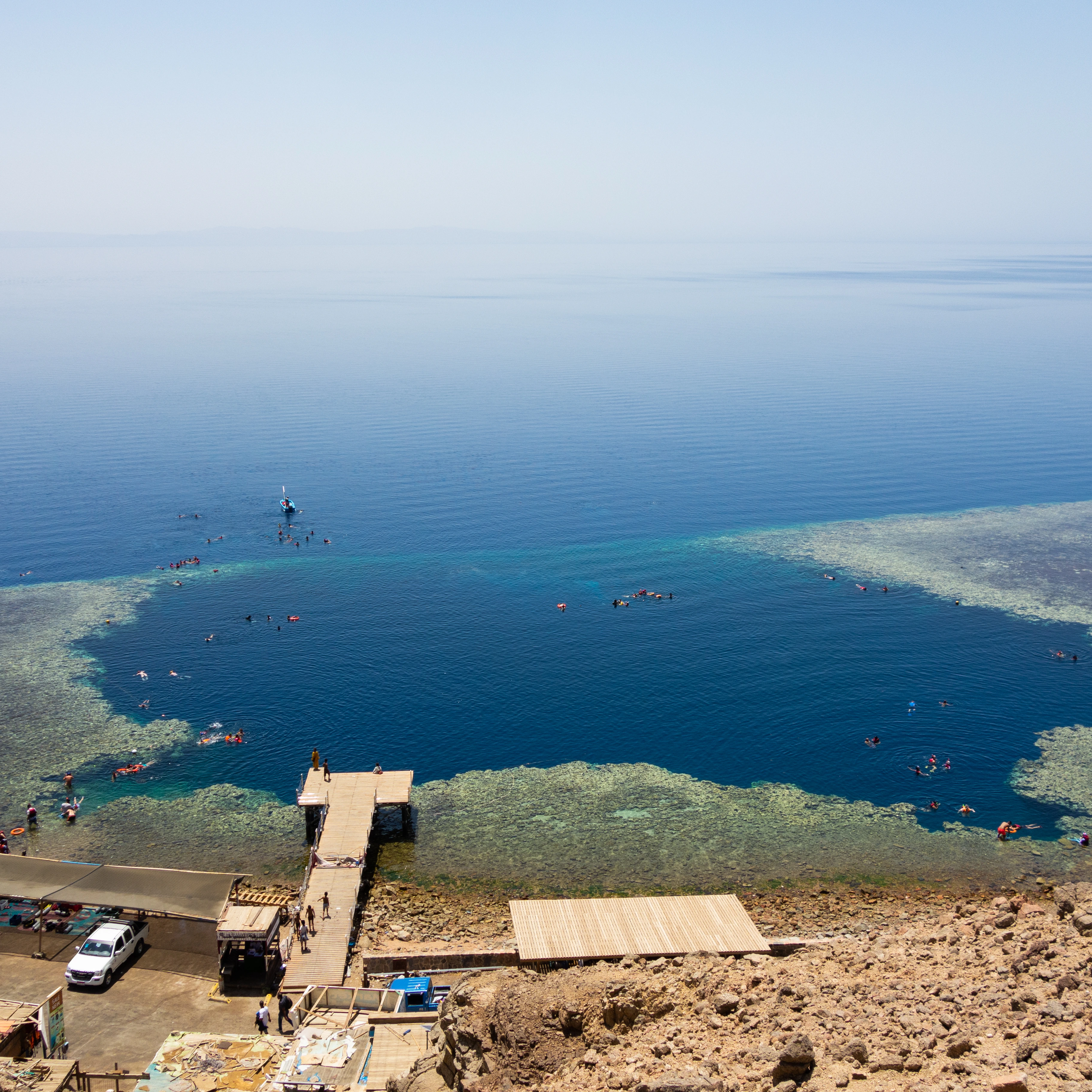 Il Blue Hole e la costa di Dahab