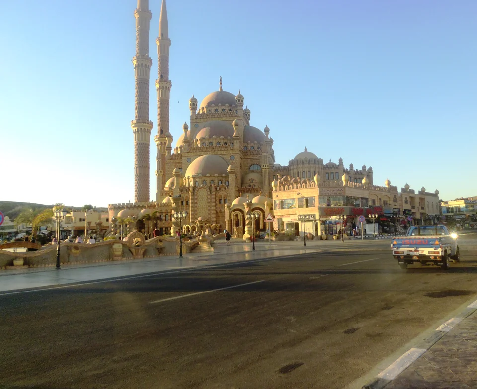 Moschea Al Sahaba nel quartiere Old Market di Sharm El Sheikh